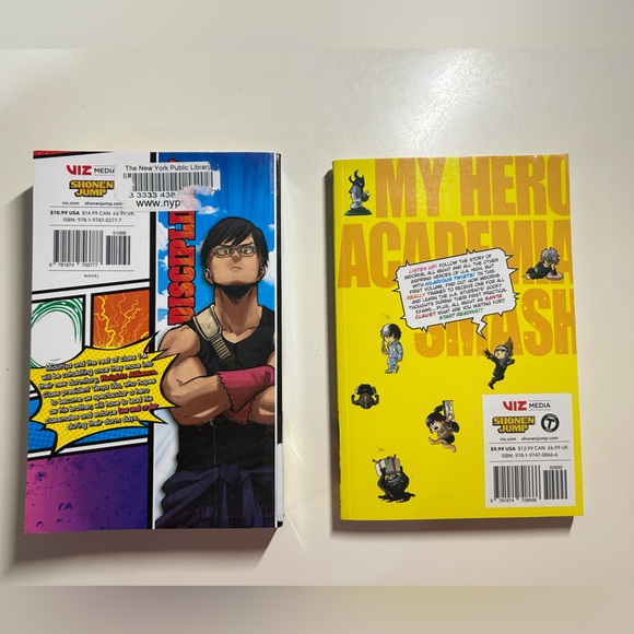 My Hero Academia Set: MHA School Briefs Vol. 3 Manga, MHA SMASH!! Vol. 1 - Picture 2 of 2